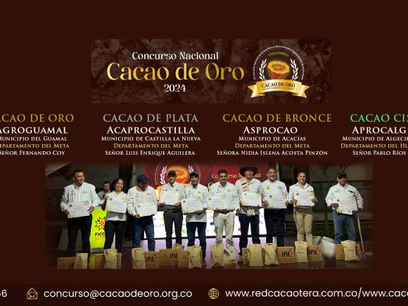 GANADORES CACAO DE ORO 2024